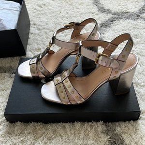 Coach Margaret Metallic Heel  8